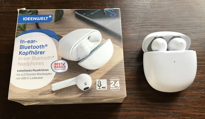 In-ear Bluetooth Kopfhörer von Rossmann