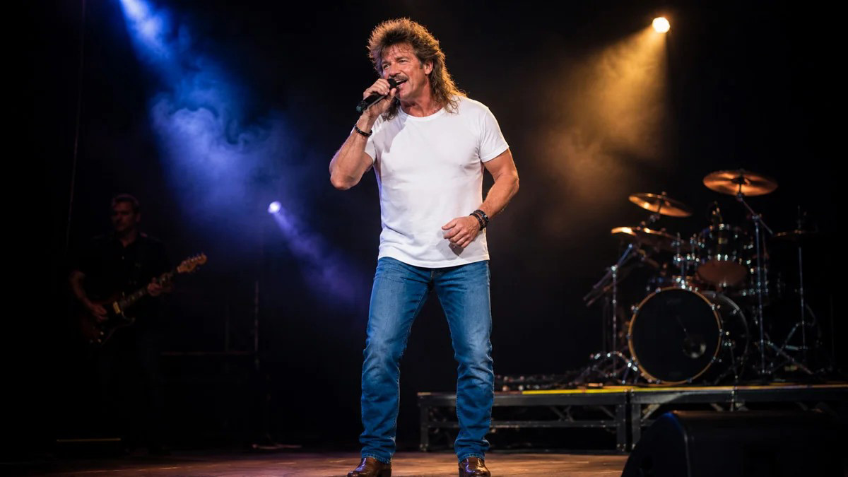 Rex Wildhammer live auf der Bühne – energiegeladener Schlager-Rock Auftritt Rex Wildhammer: Schlager-Rock 2026